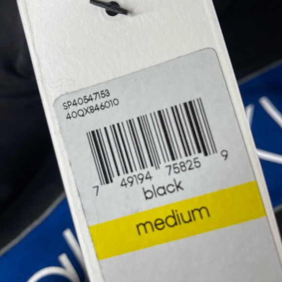 CALVIN KLEIN Black Mens Zip Up Sweatshirt Track Jacket Size Medium NWT - Picture 2 of 3